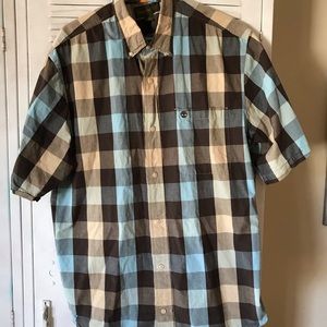 Timberland short sleeve button up